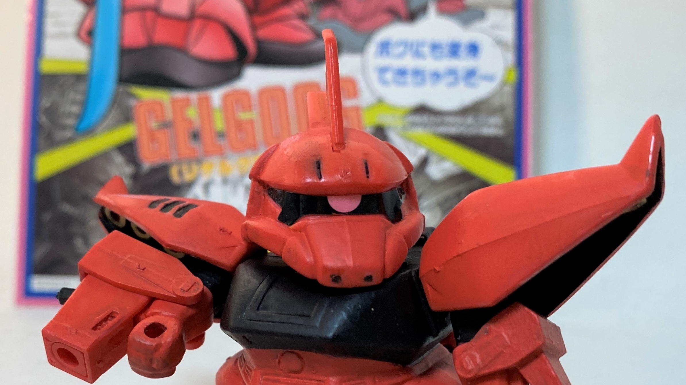 当時物 旧バンダイ 機動戦士ガンダム 量産型ゲルググ 繁く 旧キット ガンプラバンザイ