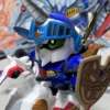 SDガンダムBB戦士 No.71 アルガスナイトZを筆塗り塗装！愛馬アーガマと武装パーツをフ