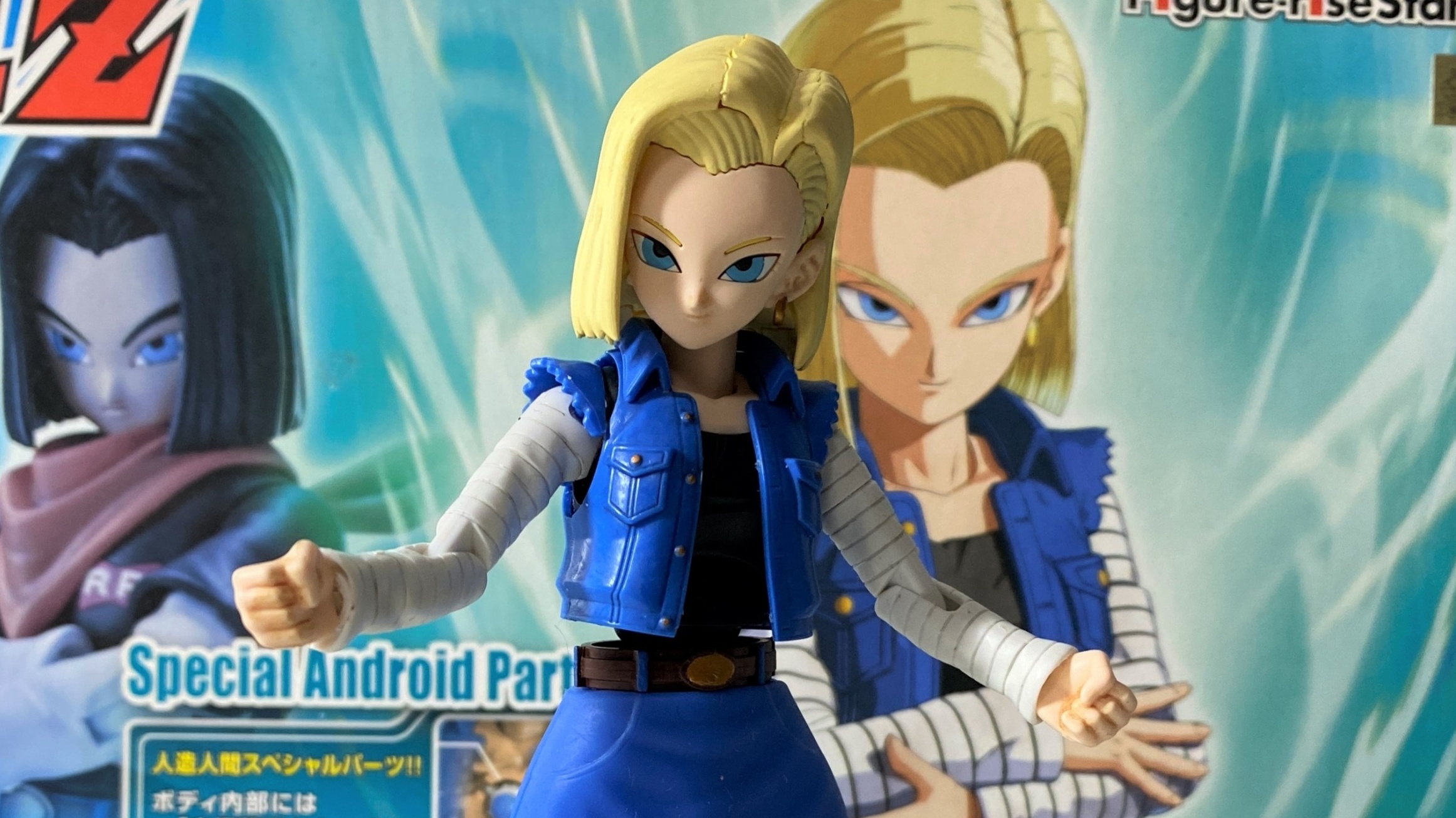 ドラゴンボールZ】人造人間18号を筆塗りで再現！Figure-rise Standard