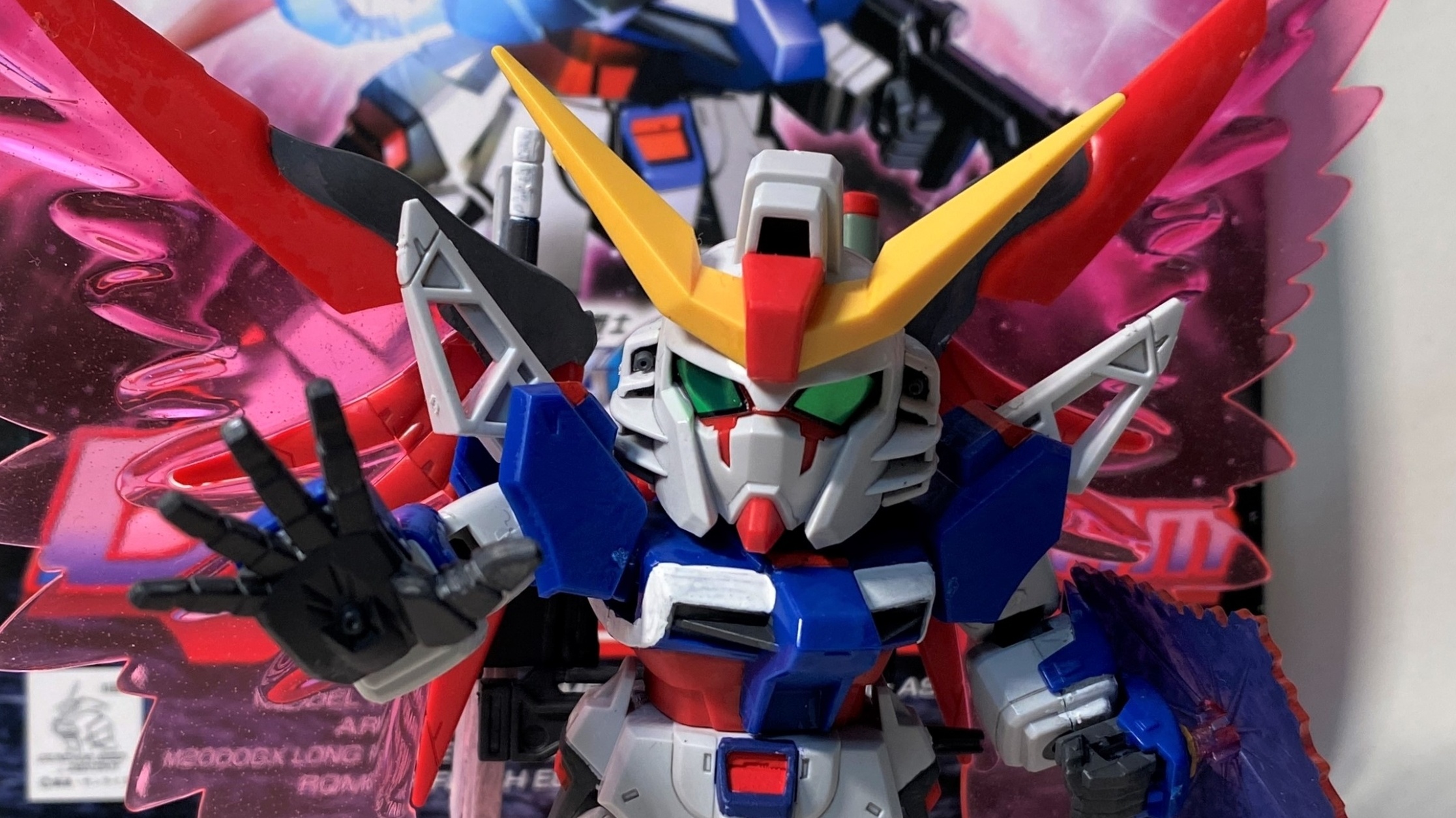 筆塗りSDガンプラ制作】BB戦士No.290 デスティニーガンダムを