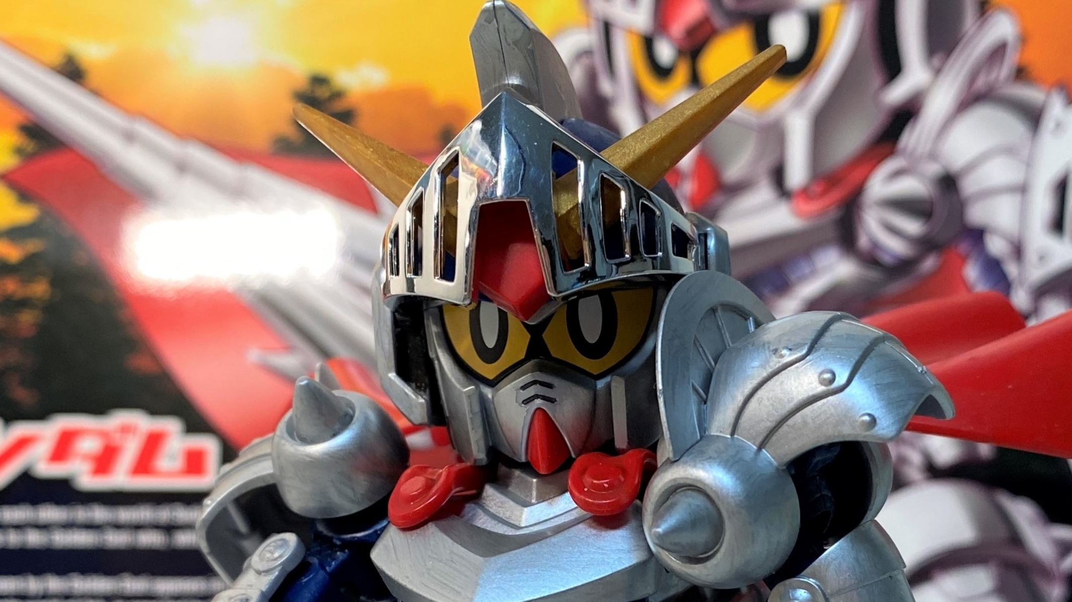 SDガンダムBB戦士 No.370 LEGEND BB 騎士ガンダム｜素組みから筆塗り