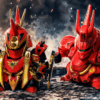 BB戦士 No.8 サザビーとNo.49 ナイトサザビーを比較!デザインベースとなったサザビー