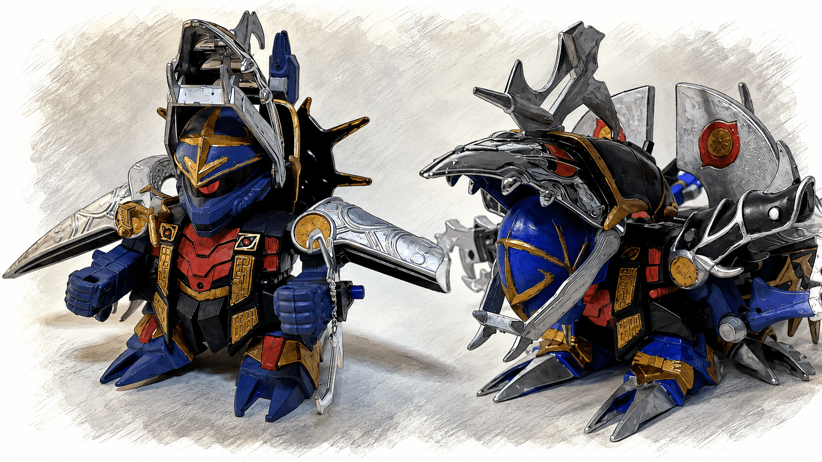 闇皇帝＆黒魔神闇皇帝を徹底紹介！BB戦士「天下統一編」最強の敵を