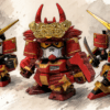BB戦士の武者ガンダムを並べて比較！ムシャガンダム・信玄頑駄無・LEGENDBB武者頑駄無