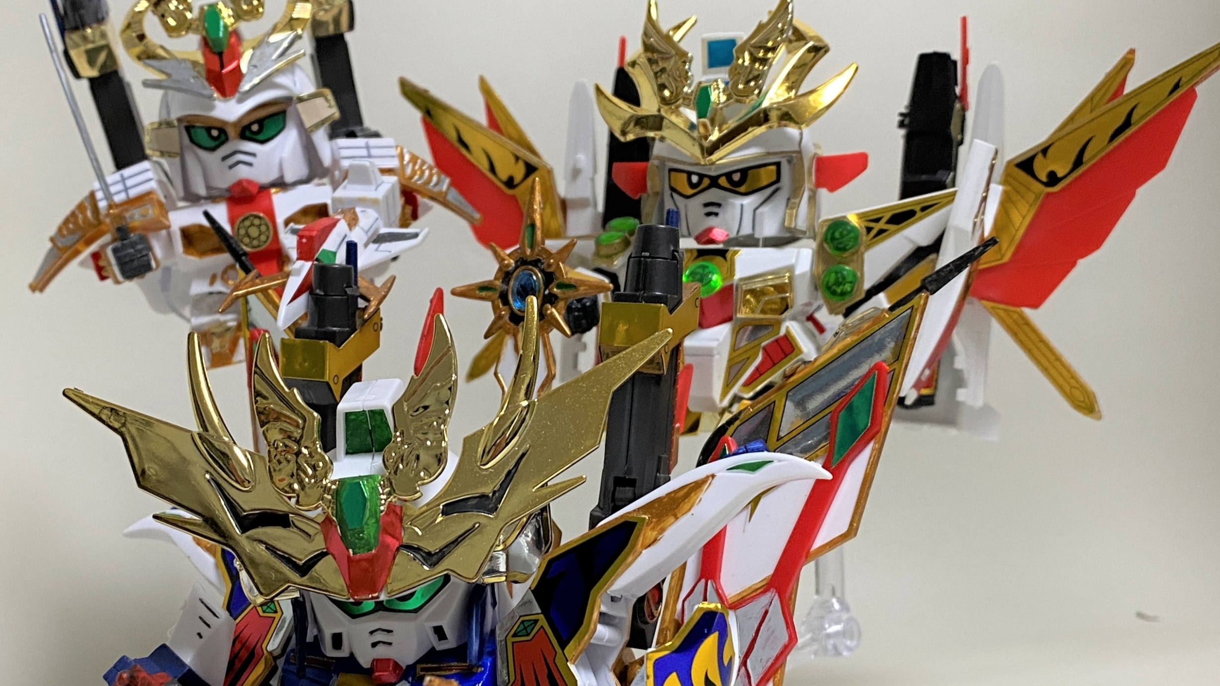 SDガンダムBB戦士 6点 天下統一編 初代頑駄無大将軍 四代目頑駄無大