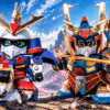 【BB戦士共演】武者精太頑駄無と父・武神頑駄無｜Zガンダムをモチーフにした親子の物