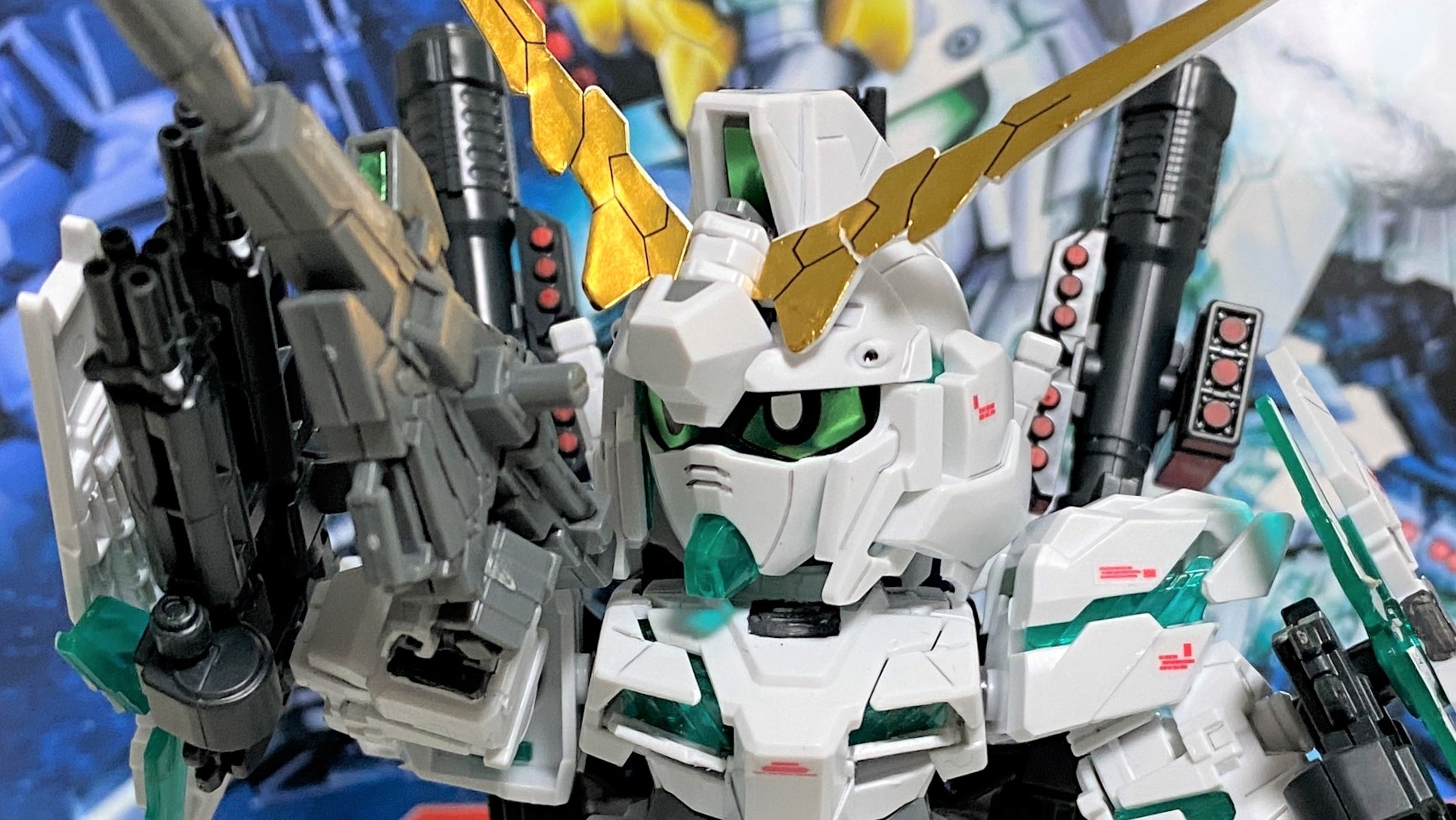 Sdガンダムbb戦士no 390 フルアーマー ユニコーンガンダムを作りました 素組みから部分塗装まで M3 Channel Blog