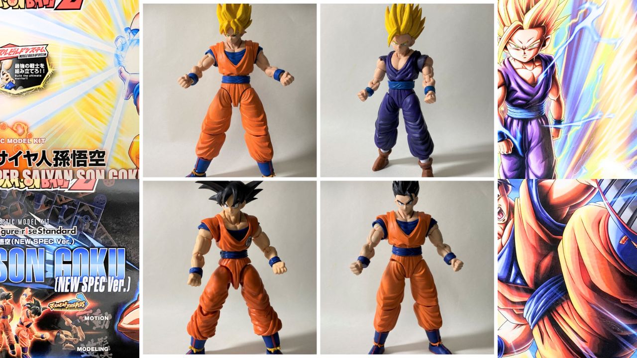 501 Figure-rise Standard ドラゴンボールシリーズで親子かめはめ波