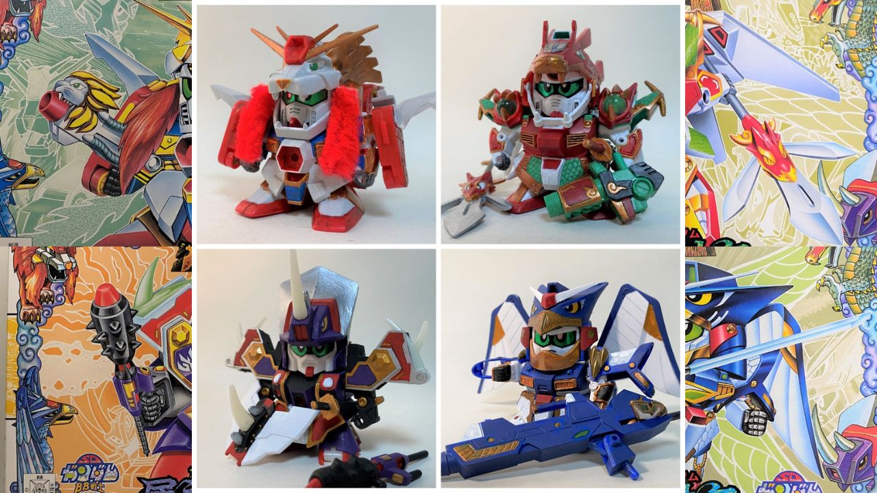 SDガンダム BB戦士　犀頑駄無　天下統一編　四獣王セット 四獣王、もっとも愛されたのは誰か──BB戦士・天下統一編 人気投票の