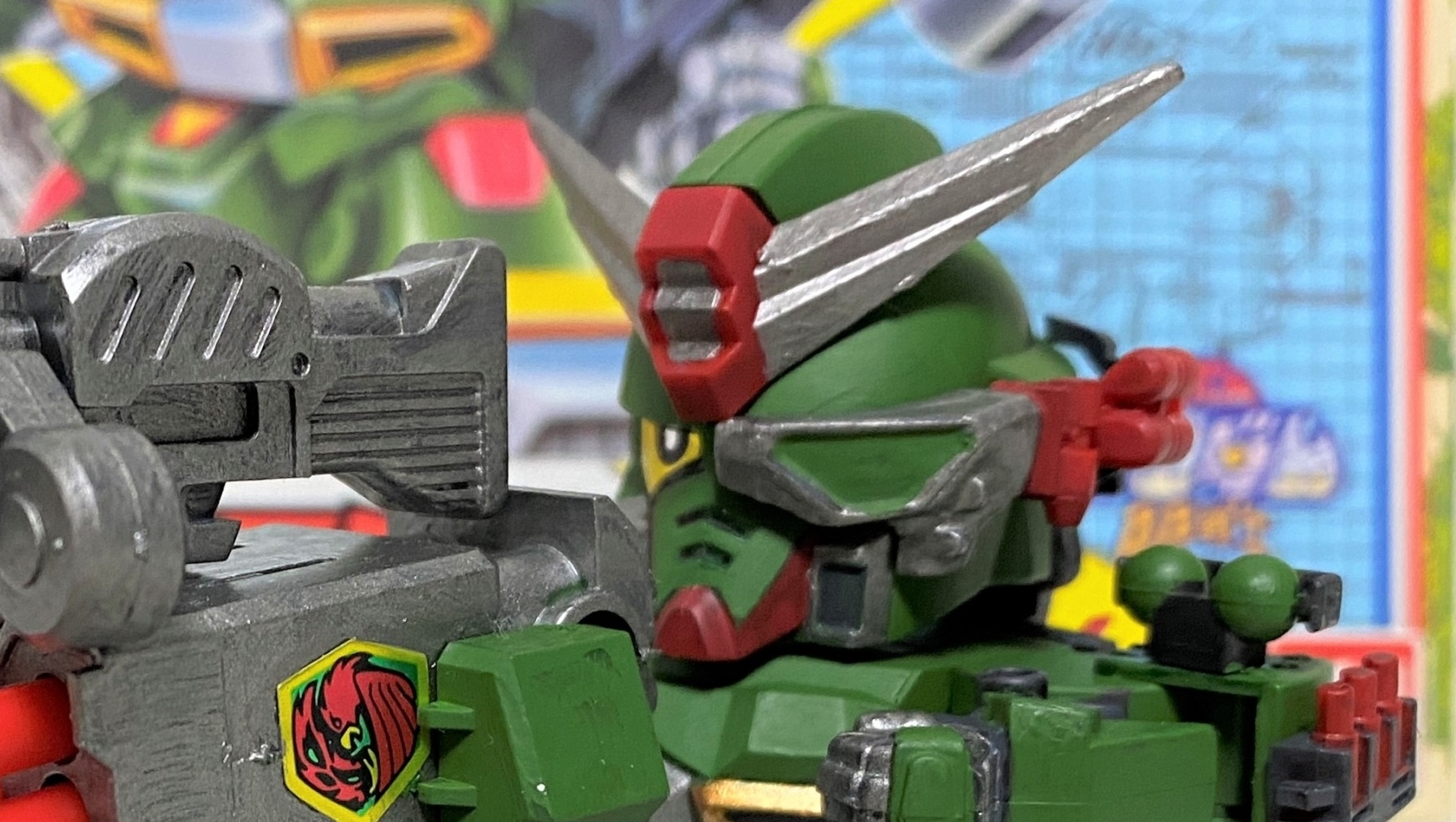 BB戦士No.59 コマンドガンダムを徹底制作！素組みから水性アクリル塗装