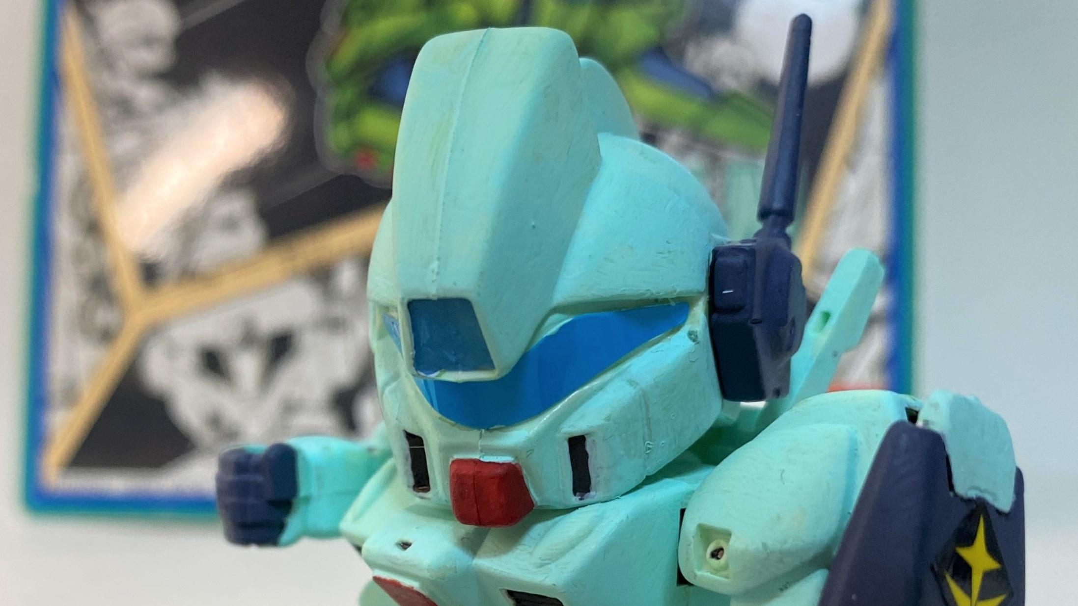 SDガンダムBB戦士No.10 ジェガン制作レビュー｜1988年キットをフリー