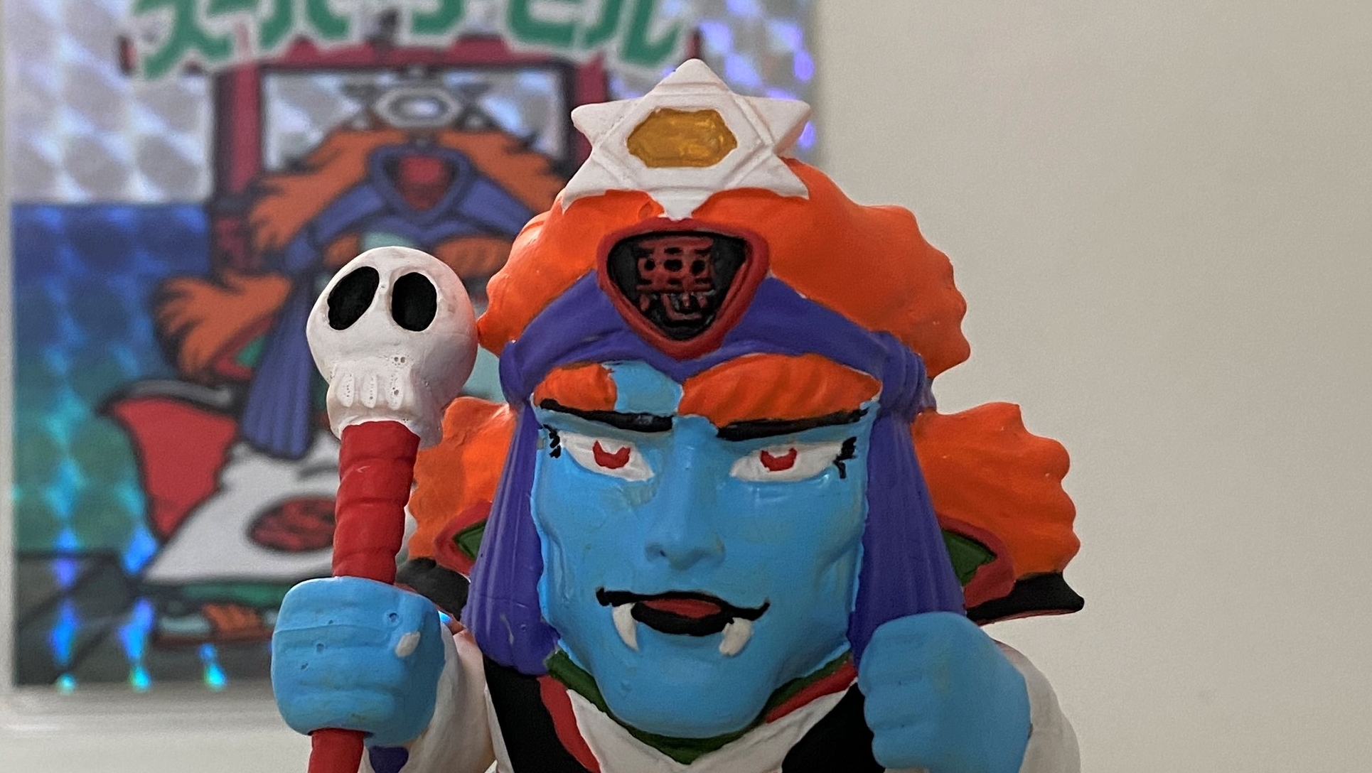 ビックリマン【悪魔軍進攻編】スーパーデビルを筆塗り全塗装！1987年