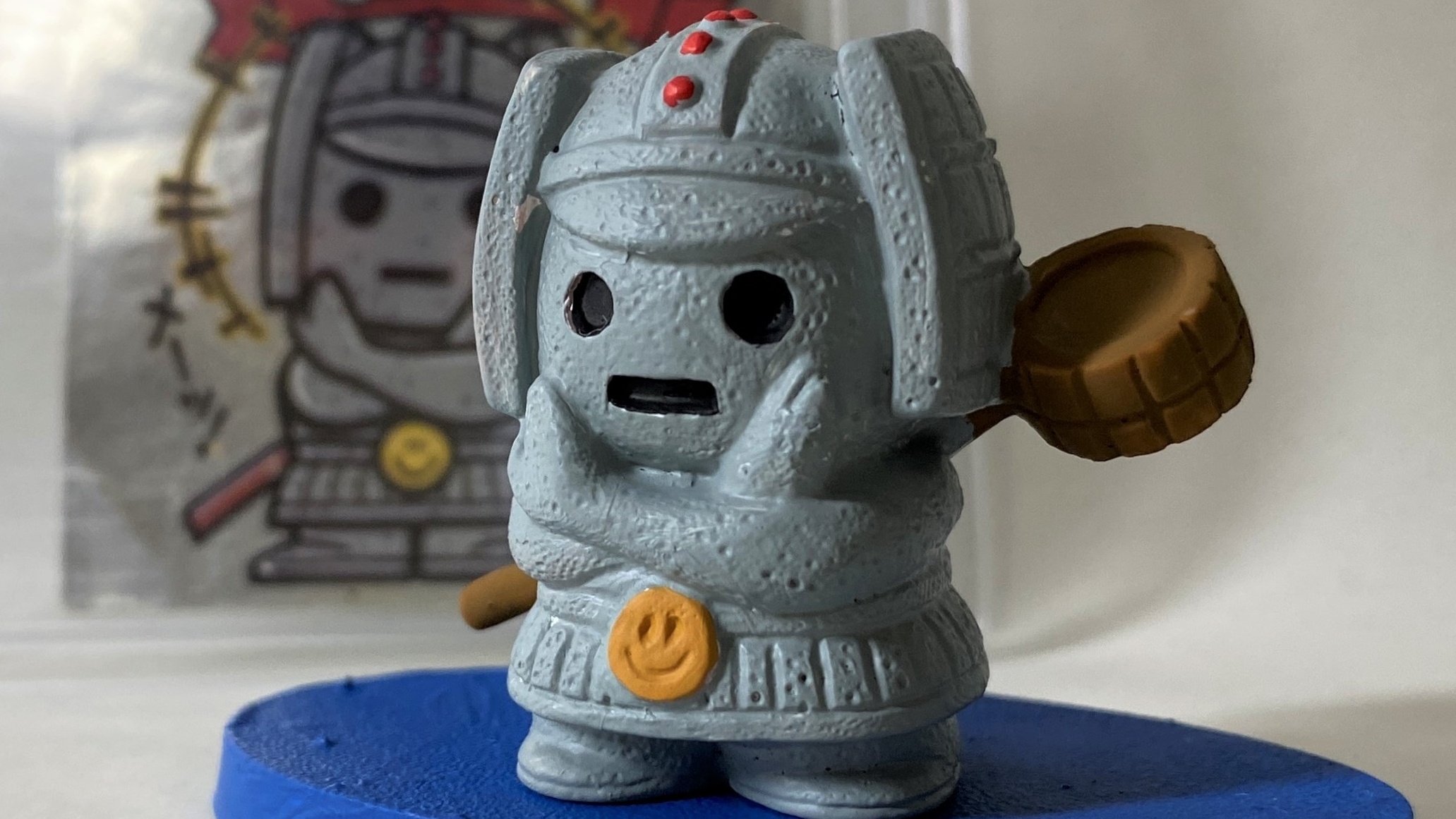 消しゴム塗装】天聖界危機編・水かける蔵王を彩る 1987年当時物