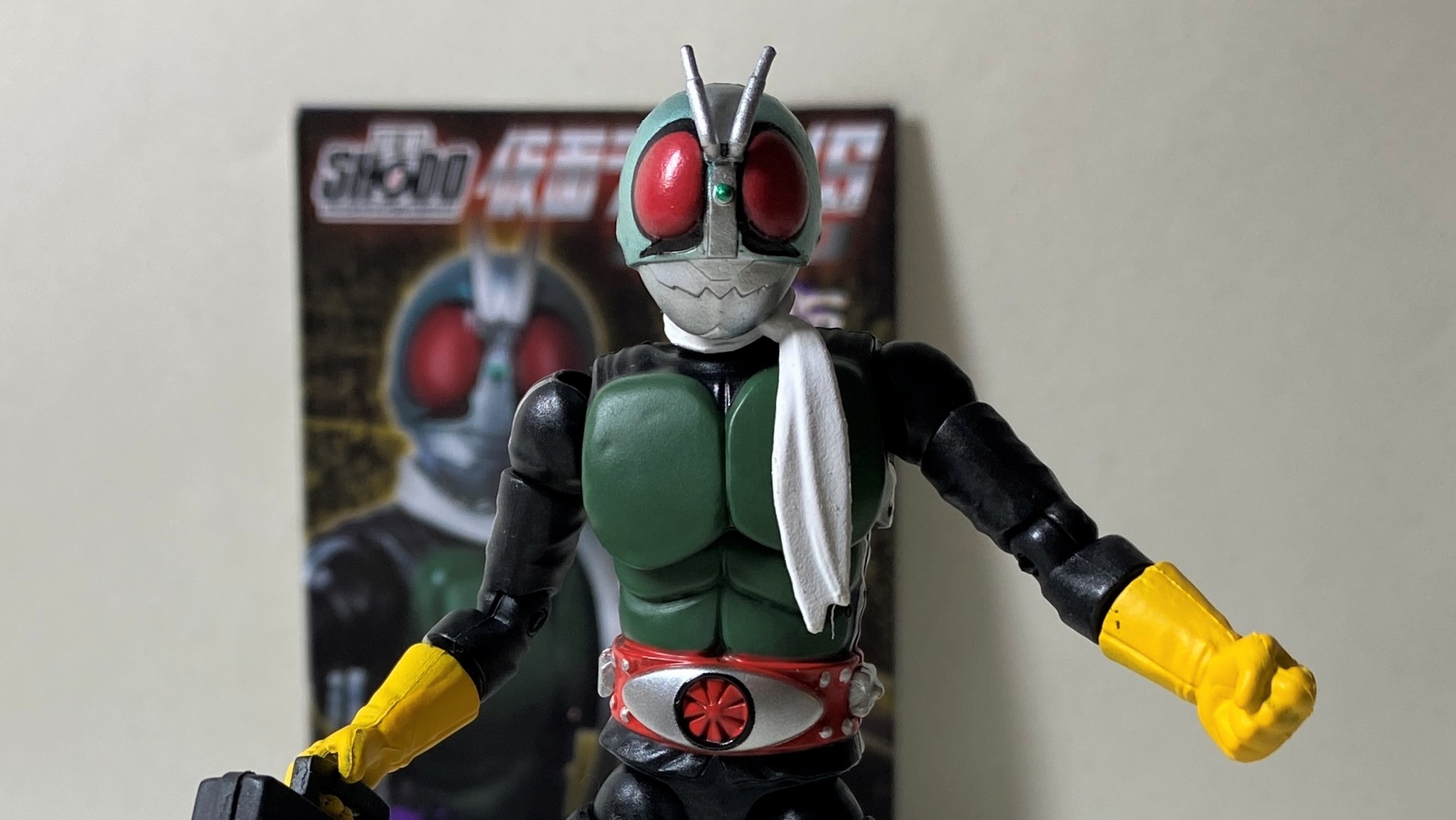 食玩レビュー】SHODO 仮面ライダーVS「ショッカーライダー2号」を開封