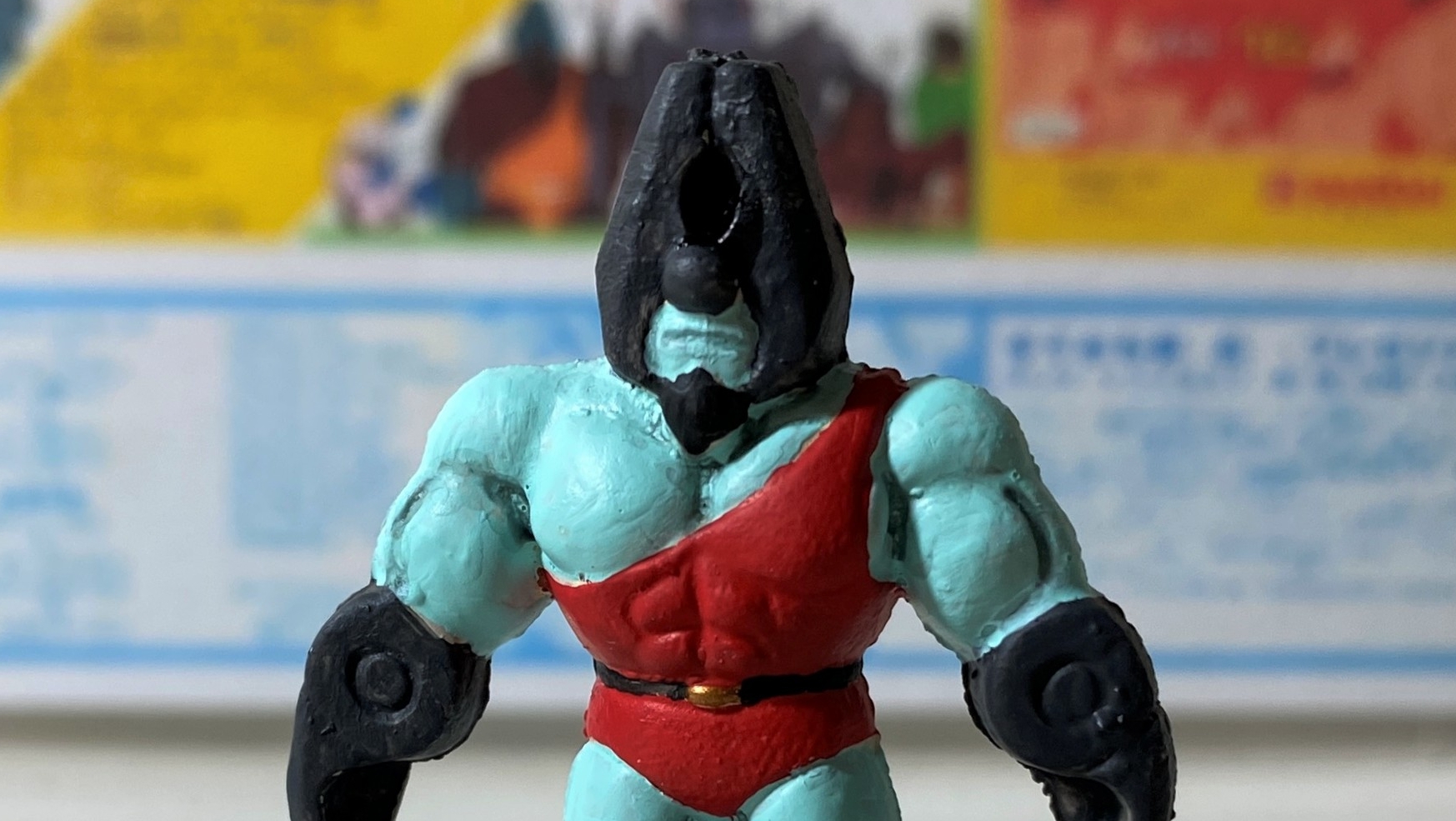 キン消しリペイント3体セット ペンチマン キンケシ リペイント 塗装品