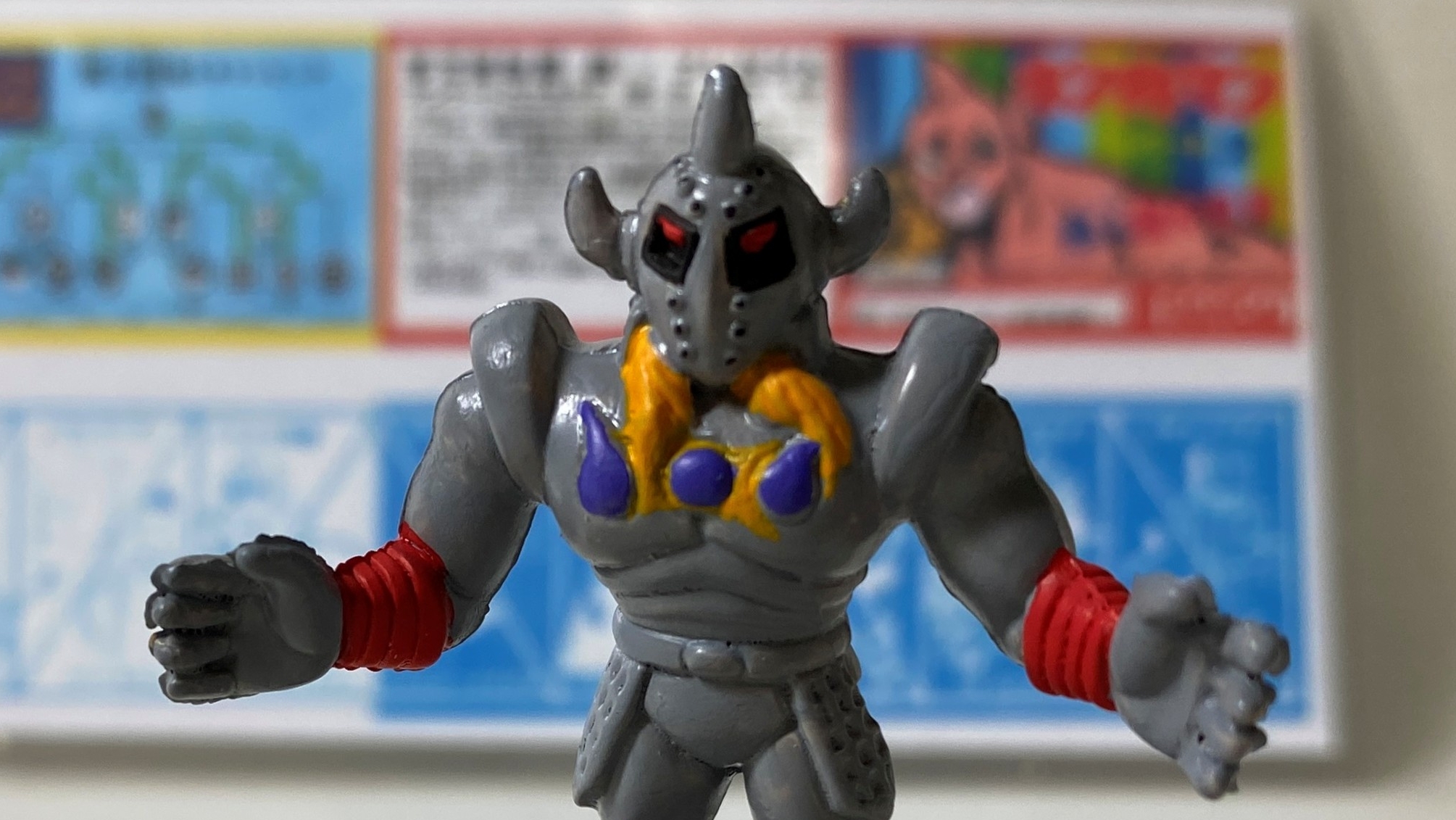 キン消し塗装】レギュラーサイズ悪魔将軍を水性アクリルでリペイント