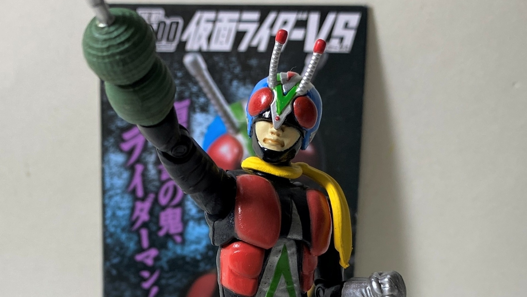 SHODO 仮面ライダーVS ライダーマンを徹底改修！組立・追加塗装で魅力 