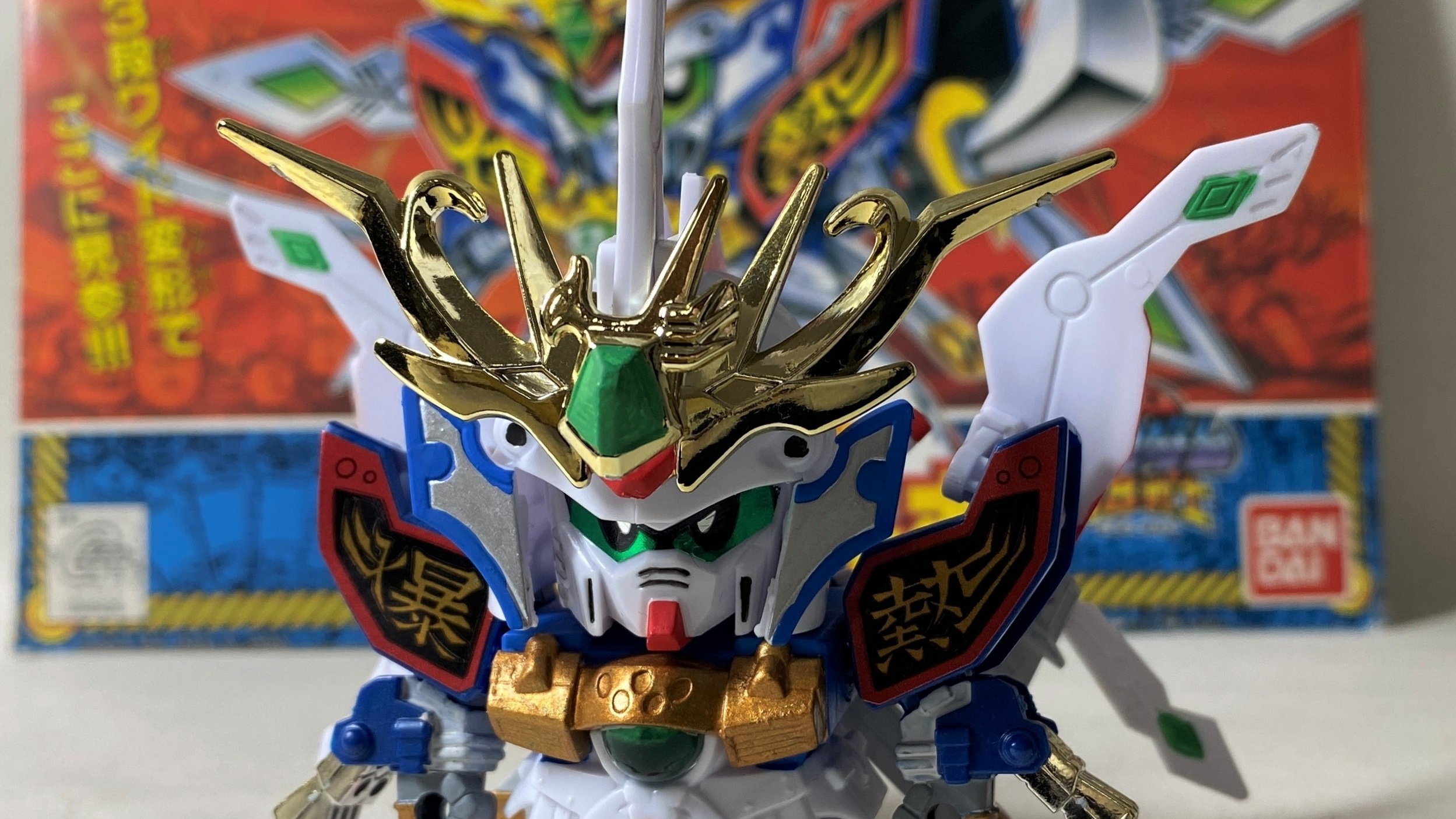 SDガンダムBB戦士 No.141 武者號斗丸 製作記録｜素組みから筆塗り塗装