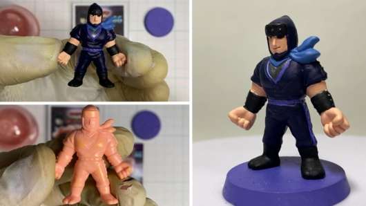 キンケシフルカラーサンプル『王位争奪戦編（原作カラー）』 キンケシ06 ザ・ニンジャを筆塗り！王位争奪編カラーで徹底ペイント