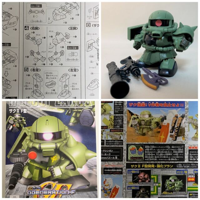 🎨 模活記録
SDガンダムBB戦士 No.218「ザクⅡ F型」（GGENERATION-F）を筆塗りで仕上げました。
https://m3-c.net/bb-218/
使用塗料は水性アクリル（シタデルカラー＆ファレホ）。
小サイズながらも重厚感を意識して塗装。量産型ならではの渋さを楽しみました！
#SDガンダム #BB戦士 #ザクII #GGENERATIONF #ガンプラ筆塗り #水性アクリル塗料 #シタデルカラー #ファレホ #ガンプラ好きと繋がりたい #模型ライフ