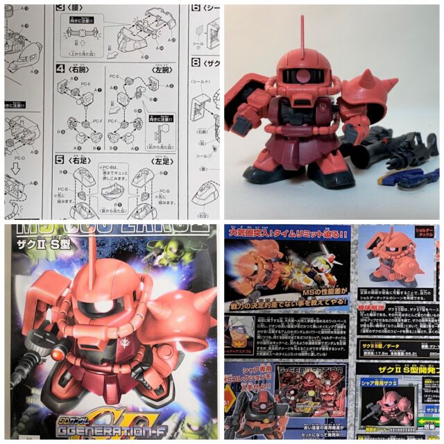 今日の模活記録📸
SDガンダムBB戦士 No.231「ザクⅡS型」を筆塗りで仕上げました！
G-GENERATION-Fシリーズのキットで、シャア専用機らしい赤のグラデーション。
水性アクリル塗料（シタデル＆ファレホ）で。
SDガンプラならではのディフォルメと、筆塗りの質感が楽しい✨
https://m3-c.net/bb-231/
#SDガンプラ #BB戦士 #ザクII #シャア専用ザク #筆塗りプラモ
#GGENERATIONF #水性アクリル塗料 #シタデルカラー #ファレホ #プラモデル制作